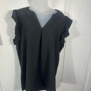 Geaux Styles Black Top Size Size Large EUC thumbnail 2