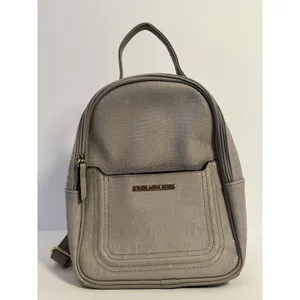 Jones New York JNY Mini Backpack Dusty Lavender Taupe Monogram Purse thumbnail 2