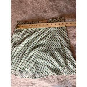 SO Goods for Life Green Checkered Skater Mini Skirt High Rise Small JG2UY001RP thumbnail 2