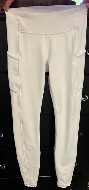 Lululemon White Leggings thumbnail 1
