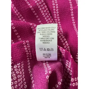 NWT Maurices Dark Pink High Low Maxi Skirt thumbnail 9