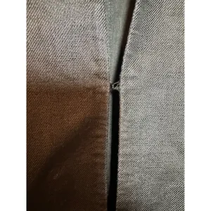 Lauren Ralph Lauren Black 100% Linen Collarless Longline Blazer Jacket Size 14 thumbnail 4