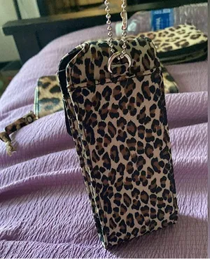 Leopard Print Bag/Case Tan thumbnail 8