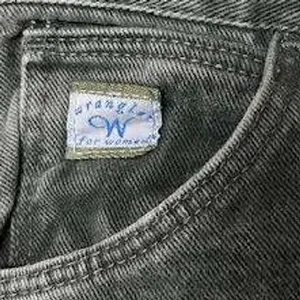 Vintage Wrangler For Women Jeans Women's Green High‎ Waisted Mom Jeans thumbnail 4