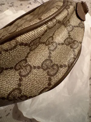 Preloved vintage GG Supreme clutch project has COA thumbnail 5