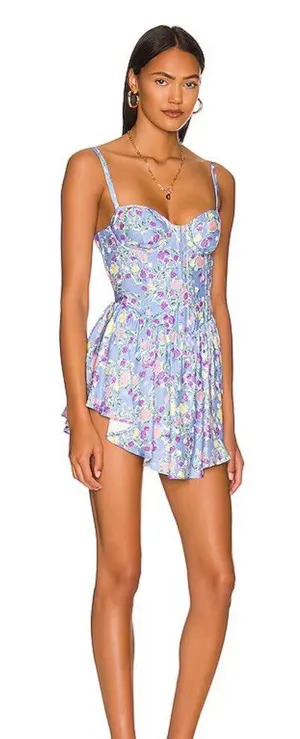 For Love & Lemons Charlene Mini Dress thumbnail 1