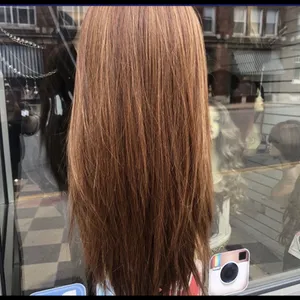 Copper brown Swisslace Lacefront wig thumbnail 8