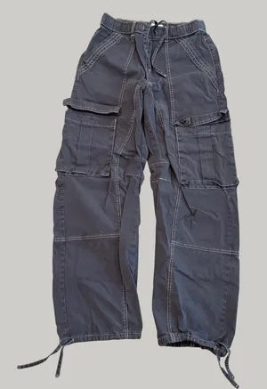 Zara Multi-Pocket Cargo Pants thumbnail 1