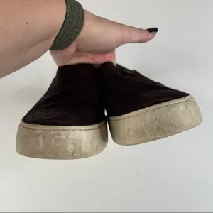 Frye Gemma Calf‎ Hair Slip On Shoes Size 8.5 thumbnail 7