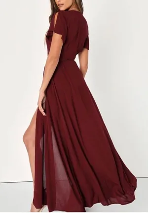 Lulus Wrap Dress thumbnail 3