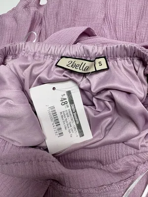 2Bella Sausalito Lilac Maxi Dress With Lining - Size S.‎ NEW With Tags in Bag. thumbnail 15