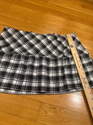 NWT Halara play it my way black / white skirt with short built in size Xlarge. thumbnail 3