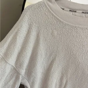 Aerie White Textured Sweater thumbnail 3