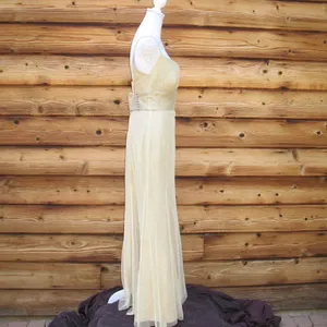 Vintage Vera Wang Sleeveless Gown 6 S thumbnail 5