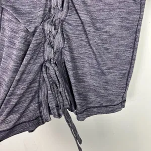 Lululemon Laced With Intent Long Sleeve Heathered Black Grape Size 2 EUC L2152 thumbnail 13