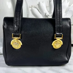 Gianni Mini Leather Medusa Medallion Shoulder Bag thumbnail 5