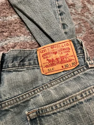 Vintage Levi’s 514 slim straight classic blue women’s jeans 30/30 thumbnail 3
