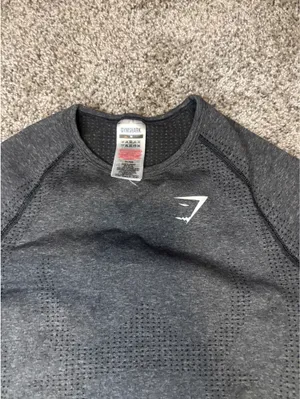 Grey Gymshark Long Sleeve Top thumbnail 2