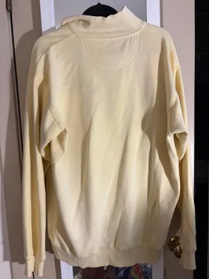 Cuffy's Cape Cod Quarter Zip Butter Yellow thumbnail 2