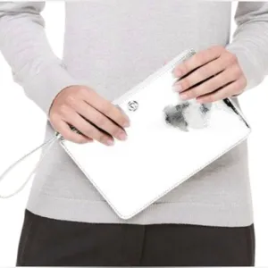 Lululemon Goody Bag Silver WRISTLET CLUTCH thumbnail 2