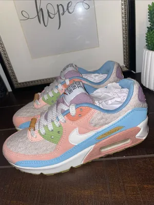 Nike Air Max 90 SE “Sun Club Multi” Women’s Sneakers Size 6 (DJ9997-100) thumbnail 8