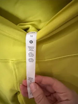 lululemon athletica High-Rise Leggings in Chartreuse Green lime align 10 thumbnail 2