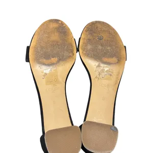 J.Crew Black Suede Leather Block Heel Ankle Strap Sandals Womens Size 9 thumbnail 8