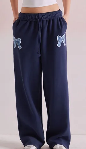 Pacsun Beverly & beck bow sweatpants thumbnail 1