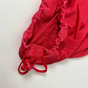 Lululemon Willpower Short Sleeve Shirt in Red thumbnail 5