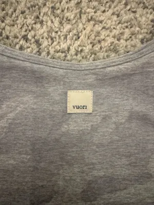 Vuori Elevation Plyo Tank Pale Heather Camo XS thumbnail 3