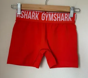 Gymshark Fit Seamless Shorts Orange Size XS thumbnail 1