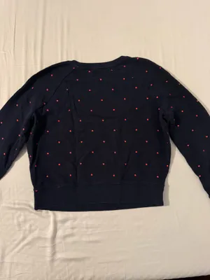 J.Crew Heart Pattern Crewneck  thumbnail 4