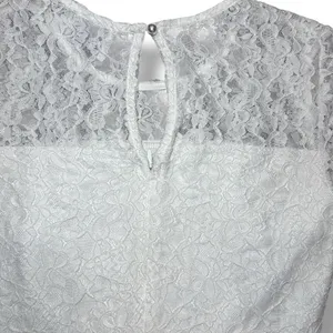 Hello Molly Downtown Diva Lace Bubble Mini Dress‎ White thumbnail 7