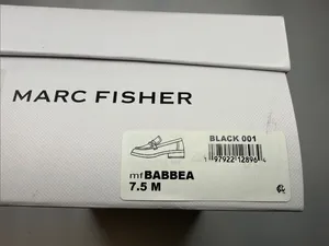 Marc Fisher Women's Babbea Slip-On Almond Toe Casual Loafers Size 7.5M thumbnail 3