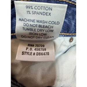 Daytrip Trouser Wide Leg Jeans Women's 27L Blue DBK470 Buckle Western Denim thumbnail 5