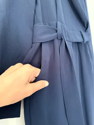 Heaven Long Sleeve Navy Jumpsuit, Size 34/US 2 thumbnail 11
