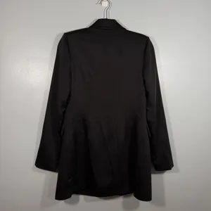 Superdown Revolve Miley Black Oversized Satin Blazer Mini Dress Small thumbnail 5