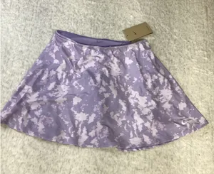 Nike Court Dri-FIT Tennis Skirt Purple Tie Dye Marble Skort FZ6804-533‎ Womens S thumbnail 1