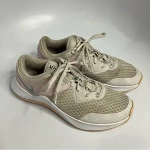 Nike sneakers white‎ pink size 6.5 thumbnail 4
