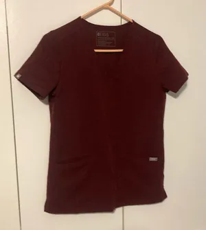 Figs Technical Collection Wine Color Women’s Size XS 3 Pockets thumbnail 1