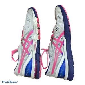 Asics Gel Excel‎ 33 v3 Size US 8 EU 39.5 Women's Running Shoes White Pink T460N thumbnail 2