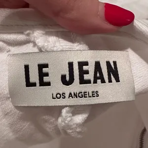 Le Jean White Denim‎ Colette Midi Skirt Size Medium thumbnail 3