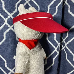 Red Visor Hat thumbnail 3