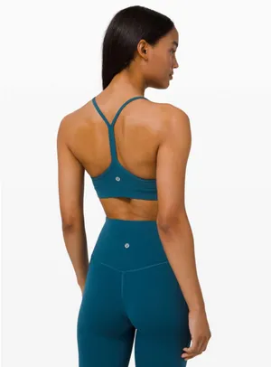 Lululemon Blue Borealis Y Flow Bra thumbnail 2