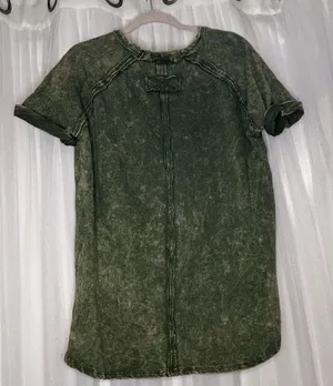 Impressions Green Short Sleeve T-Shirt Casual Style thumbnail 2