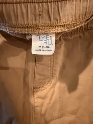 Time and Tru Tan Pull On Shorts Size Medium thumbnail 3