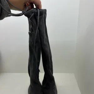 Sam Edelman Women's Vinney Round Toe Knee High Boots Size 7 dark Gray suede thumbnail 4
