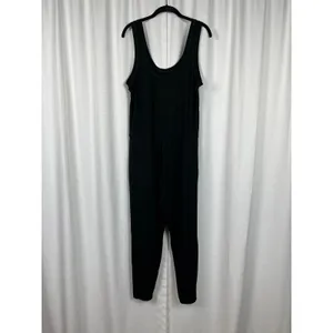 Vuori Black Lux Harem Jumpsuit Sz.M thumbnail 10