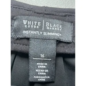 White House Black Market‎ Black Mini Skirt 16 Instantly Slimming Lined thumbnail 4