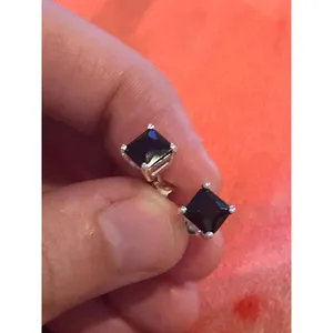 B260 earrings 925 sterling silver stud thumbnail 3